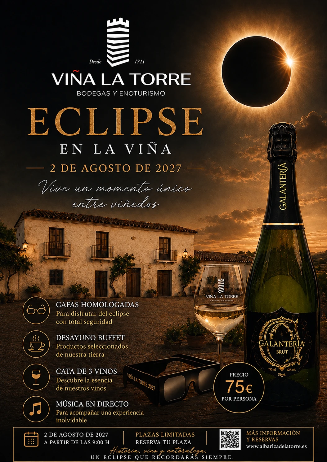 Sonnenfinsternis im Weinberg