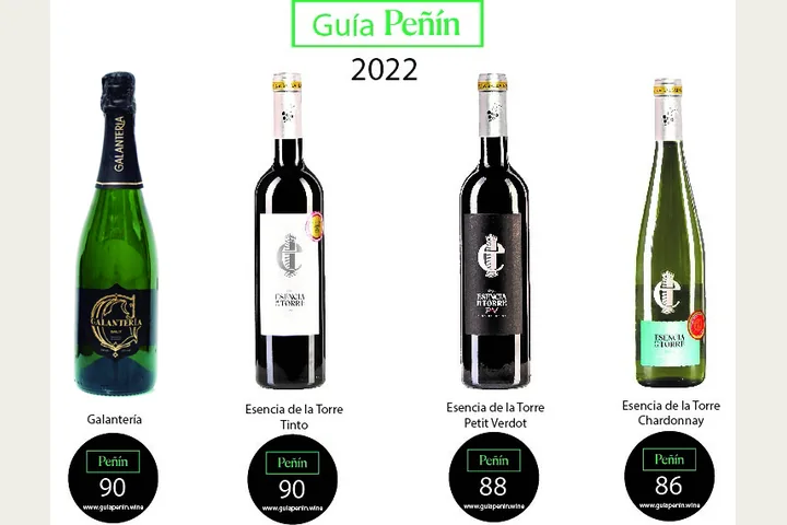 Our wines in the Guía Peñín 2022