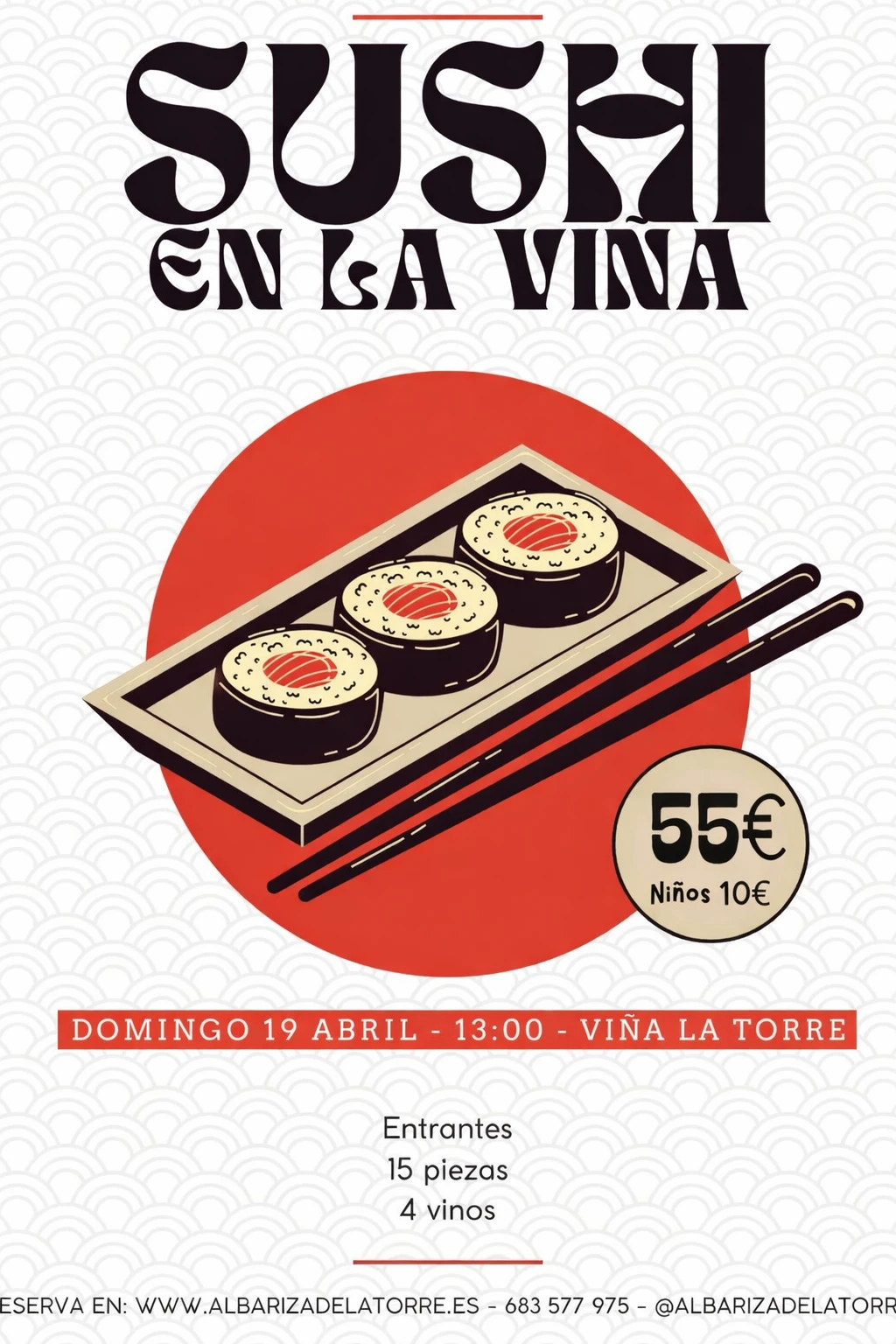 Sushi en la Viña